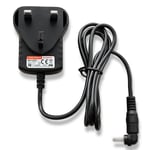 UK 6V 1A AC Power Supply Adapter Plug To Fit SONY XDR-S55DAB XDRS55DAB DAB Radio