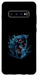Coque pour Galaxy S10+ Eerie Fog in Abyss Inspiration Graphic Design Art Cool Citation