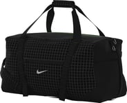 Nike Hike Duffel, DJ9680-010, MISC Unisex Training Bag, Black/Lt Smoke Grey, Black/Black/Lt Smoke Grey, Sports