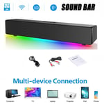 Wireless Surround Sound Bar Speaker System Bluetooth Subwoofer TV Home Theater