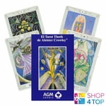 EL TAROT THOTH DE ALEISTER CROWLEY DECK CARDS ESOTERIC AGM SPANISH EDITION NEW