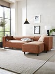 Very Home Clarkson Faux Suede Right Hand Corner Chaise Sofa - Fsc&Reg; Certified