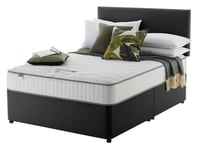 Silentnight Middleton Kingsize Memory Divan Bed - Charcoal King Size