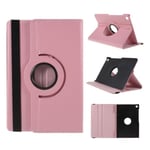 Samsung Galaxy Tab S5e litchi läderfodral - Rosa Rosa