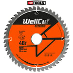 TCT Saw Blade 165mm x 48T x 20mm Bore For DSS610, DSS611, HD18CS, DCS391