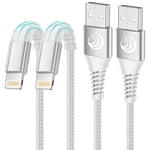 Iphone Charger Cable 3M 2Pack, Extra Long Iphone Charging Cable Mfi Certified Li