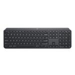 Logitech MX Keys Wireless Bluetooth Silent Keyboard (Black)