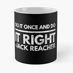 Jack Reacher Quote Classic Mug - Novelty Ceramic Cups 11oz, Unique Birthday and Holiday Gifts for Mom Mother Father-teiltspe