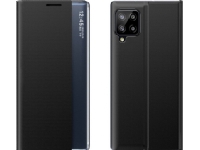Hurtel Sleep Case flip cover Smart Cover Samsung Galaxy A22 4G svart