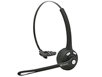 Sandberg Bluetooth Office Headset, Bluetooth Headset with Microphone, Dual Connection for Phone and PC, Mono Headset, Bluetooth 5.0, Padded, Wireless Headset, Hands-free Calls, 10 Meter Range