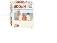 Mumin Art Puslespil - 200 Brikker - Rød