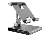 j5create JTS224 - Station d'accueil + support pour tablette - USB-C 3.2 - HDMI - pour Apple 10.9-inch iPad; 10.9-inch iPad Air; 11-inch iPad Pro; 12.9-inch iPad Pro; iPad mini