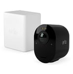 Arlo Ultra 2 Outdoor Smart Home Security Camera CCTV Add on and FREE extra Battery Pack bundle - black, With Free Trial of Arlo Secure Plan