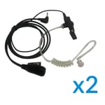Motorola Twin Pack Earpiece with PTT & Mic for TLKR Series