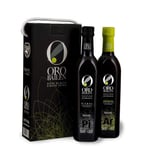 Oro Bailén Extra Virgin Olive Oil - Gourmet Box Arbequina + Picual (2 Bottles 500 ml)