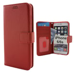 New Standcase Wallet iPhone 6/6s (Röd)