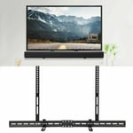 Universal Extend Sound Bar Bracket Wall Mounted Under / Over TV for 32-85 inch