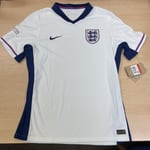England Nike Dri Fit Adv Home Match Shirt Euro 2024 - Size L