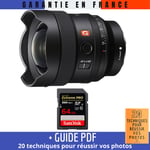 Sony FE 14mm f/1.8 GM + 1 SanDisk 64GB UHS-II 300 MB/s + Guide PDF 20 techniques pour réussir vos photos