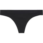 Calvin Klein Trosor 3P Fusion Flex Thong Svart polyamid Medium Dam
