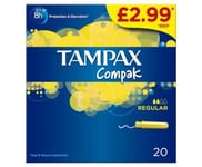 Tampax Compak Reqular PM £2.99 18's