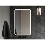 OZAIA Miroir de salle de bain lumineux rectangulaire anti buée - 50x80 cm LIMORICO