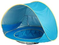 DONG Outdoor Sunshade Portable Small Tent, Sunscreen Beach Children Can Be Folded Easily