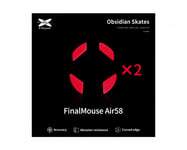 X-raypad Obsidian Mouse Skates för Finalmouse Air58 Ninja