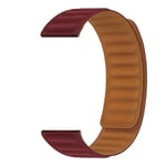 Coros Pace 3 Armband i silikon med magnetstängning, vinröd