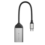HyperDrive Adaptateur USB-C HDMI vers 8K 60Hz / 4K 144Hz - HD-H8K-GL