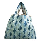 SDCVRE Shopping Bag Waterproof Folding Reusable Eco Shopping Shoulder Bags Pouch Tote Handbag Clip,3,M