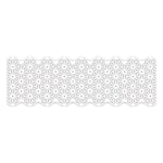 Folia Washitejp | Vita blommor | 50mm x 5m