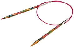 KnitPro 60 cm x 5 mm Symfonie Fixed Circular Needles, Multi-Color