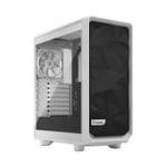 [Clearance] Fractal Design Meshify 2 Compact Lite - Clear Tempered Glass ATX Case White FD-C-MEL2C-04