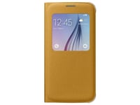 Samsung S View Cover G920f Galaxy S6 Yellow (Fabric)