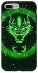 iPhone 7 Plus/8 Plus Dragon Face Myth Green Vintage Hunting Forest Case