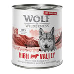 Wolf of Wilderness Free Range 6 x 800 g - High Valley - Free Range Beef