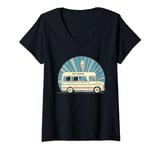 Womens Awesome Ice Cream Truck Costume for Boys and Girls V-Neck T-Shirt