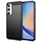 tectTech Samsung Galaxy A35 TPU-skal Brushed, Svart
