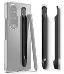 Ringke Slim Coque Porte Stylo Attachable Compatible avec Samsung S Pen Fold Edition (Compatible avec Le Z Fold 4 Uniquement) Autocollant 3M Utilisé Fabriqué en Polycarbonate