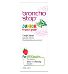 Bronchostop Junior Cough Syrup for Dry and Chesty Coughs - 200ml