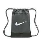 Nike Brasilian 9,5 Gymsack 18L One Size Grå - Handla nu på Loparshop.se!