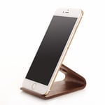 Samdi Wooden Phone Stand (iPhone) - Sort valnød