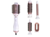 Adler Hair Styler 5 In 1 Ad 2027, Number Of Heating Levels 2, 1200 W, Pearl White, Rose Gold