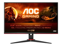 AOC Gaming 24G2SAE/BK 24 1920 x 1080 (Full HD) HDMI DisplayPort 165Hz
