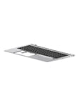HP 850/EB 15 G7 - FR - Laptop tagentbord - till ersättning - Fransk - Grå