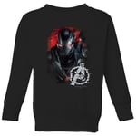 Avengers Endgame War Machine Brushed Kids' Sweatshirt - Black - 3-4 Years - Black