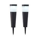 Lindby - Hadrias Solcelle Lampe Black/White