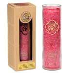 Aromatic Candle Stearin 1St Chakra 100 Hours -- 21X6.5 Cm