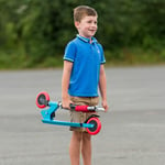 Xootz Kids' Folding Kick Scooter with Adjustable Handlebars FRONT AND REAR BRAKE